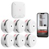 Kit de 6 détecteurs intelligents + 1 Hub de communication
