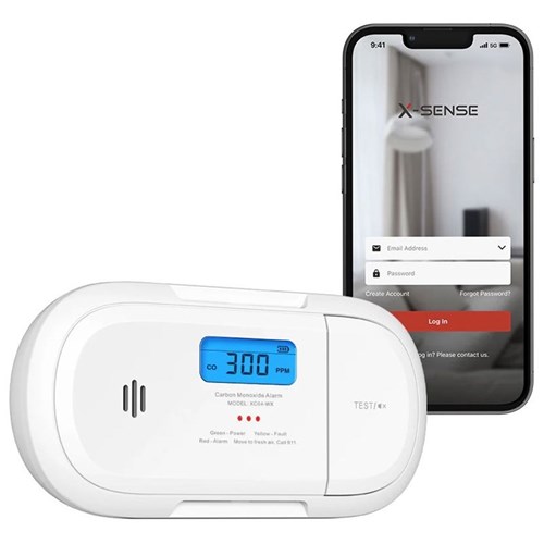 Détecteur de monoxyde de carbone autonome connecté WiFi
