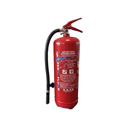 Extincteur 6 Litres avec additif sans fluor - Gamme ANDRIEU - NF