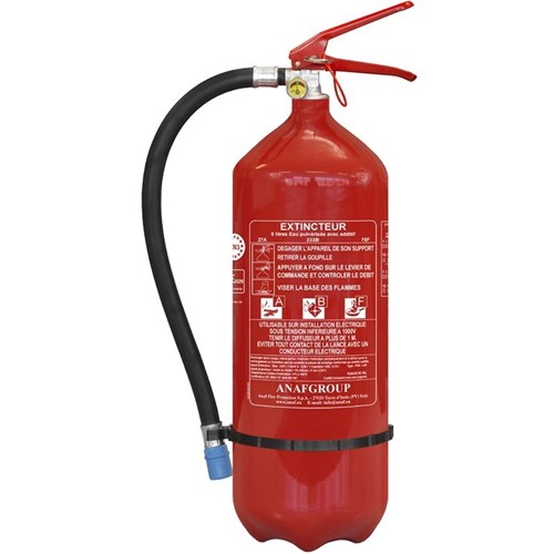 Extincteur 6 litres ABF - Habitation et Cuisine + Marque ANAF