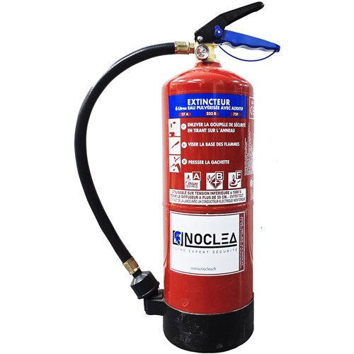 Extincteur 6 litres ABF sans fluor - Gamme Noclea