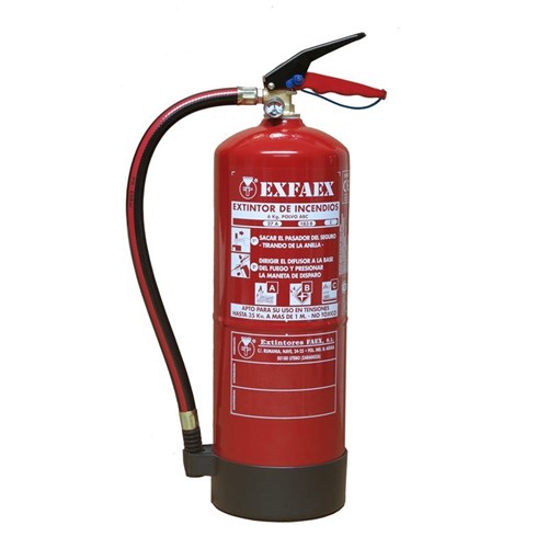 Extincteur à poudre ABC 6 Kg NOCLEA
