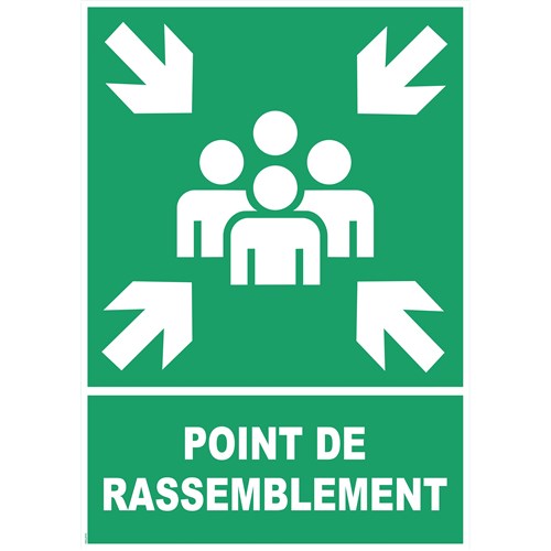 Point de rassemblement - PVC A2