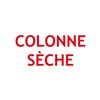"COLONNE SÈCHE" en PVC rigide 200 X 100 mm FOND BLANC
