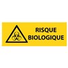 Panneau "Risque biologique" - PVC 200x80 cm