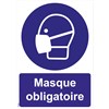 Panneaux "Masque obligatoire" - PVC A4