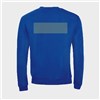 5 sweatshirts personnalisés bleus - Taille M - Flocage dos