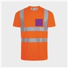 5 Tee Shirts haute visibilité oranges - Taille XXL - Cœur et dos